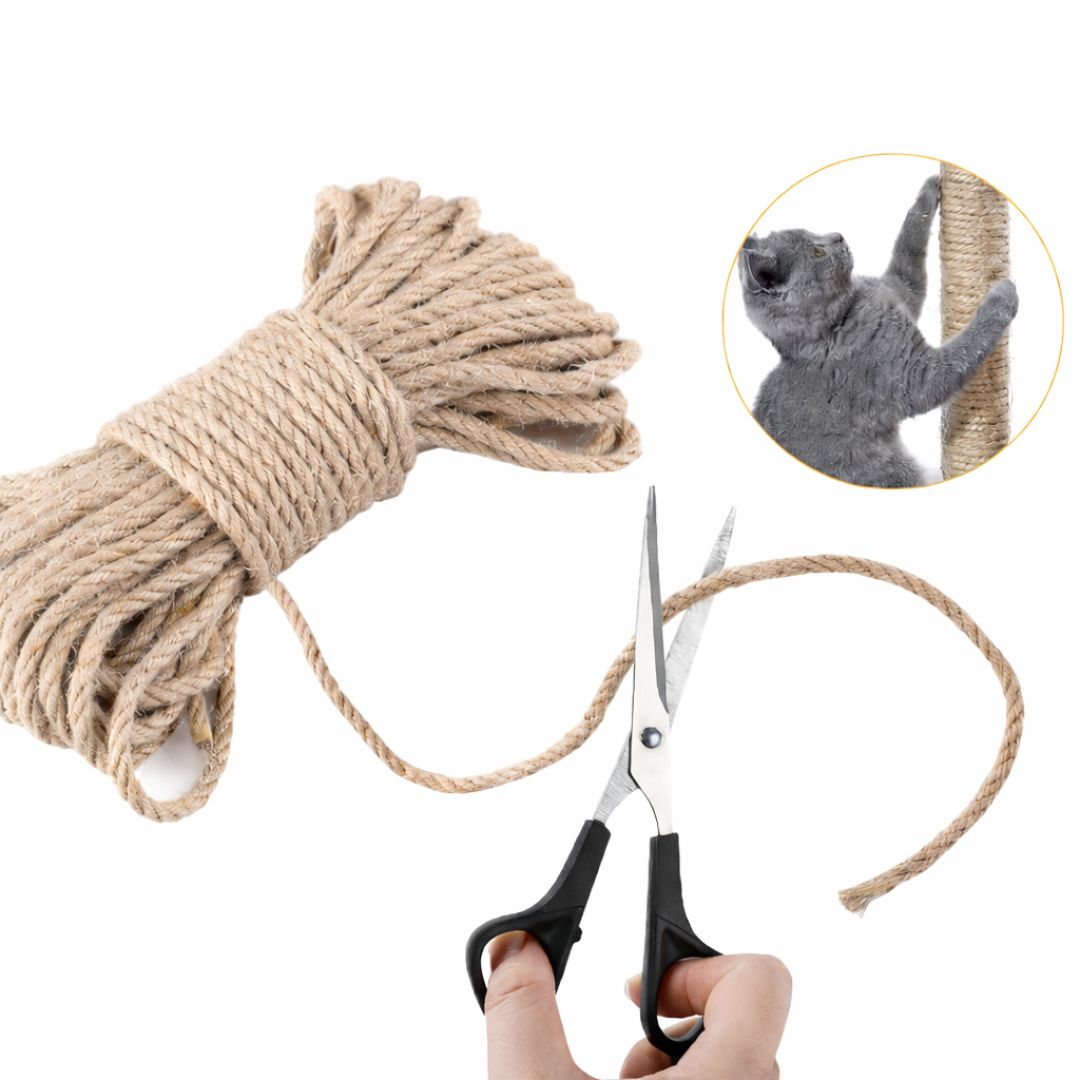 samtpfotenhaus Sisalseil für Kratzbaum