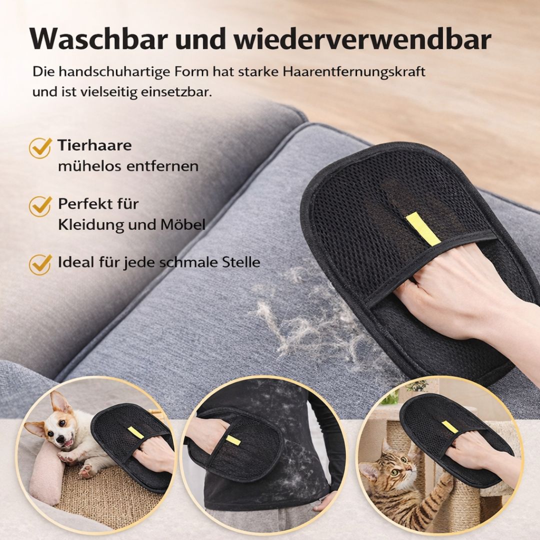 samtpfotenhaus Tierhaarentferner-Handschuhe